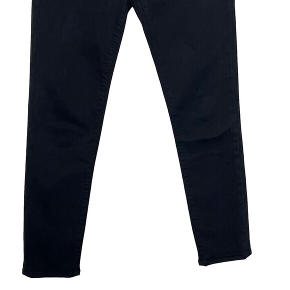 AGOLDE Sophie Crop Jeans Jet Black Mid Rise Dark Wash Women’s Size 25 - Picture 4 of 13